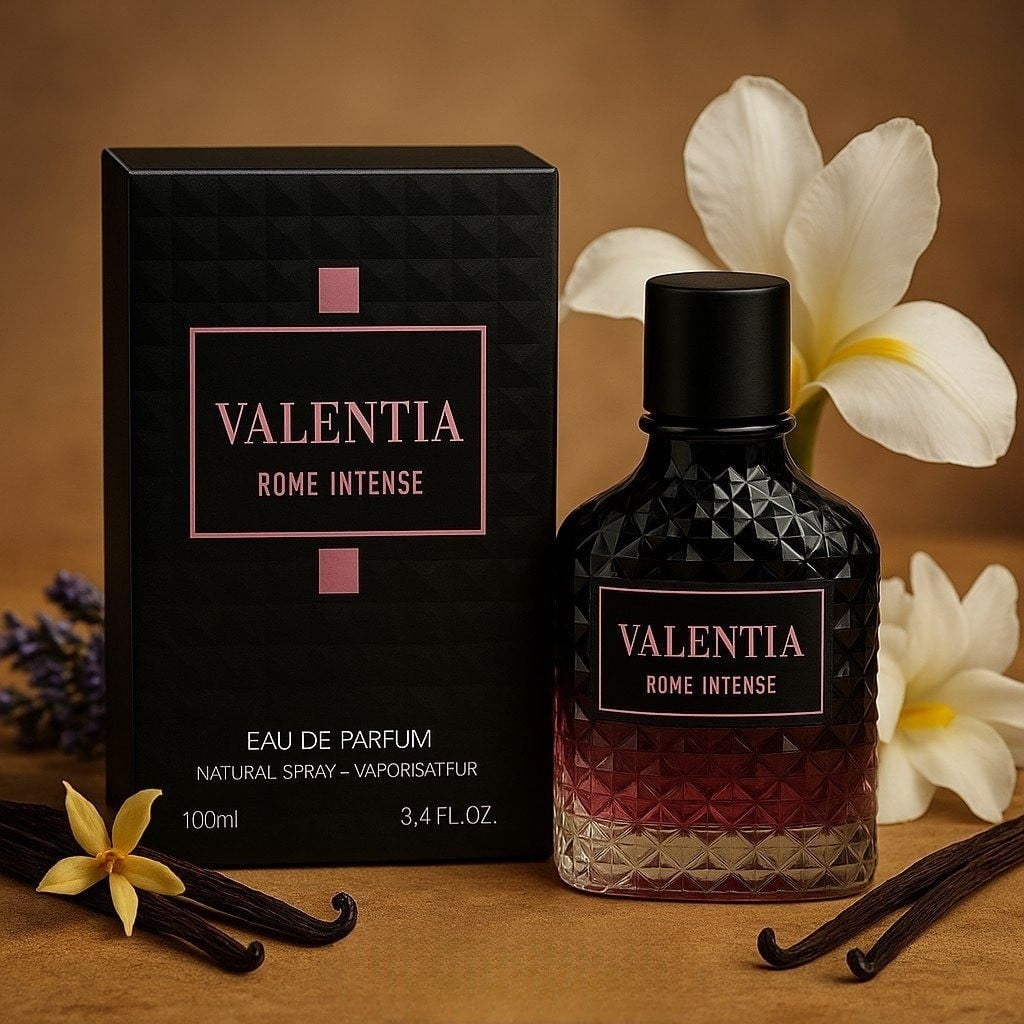 Valentia Rome Intense | Fragrance World | 100ml | Eau De Parfum | Profumo Arabo
