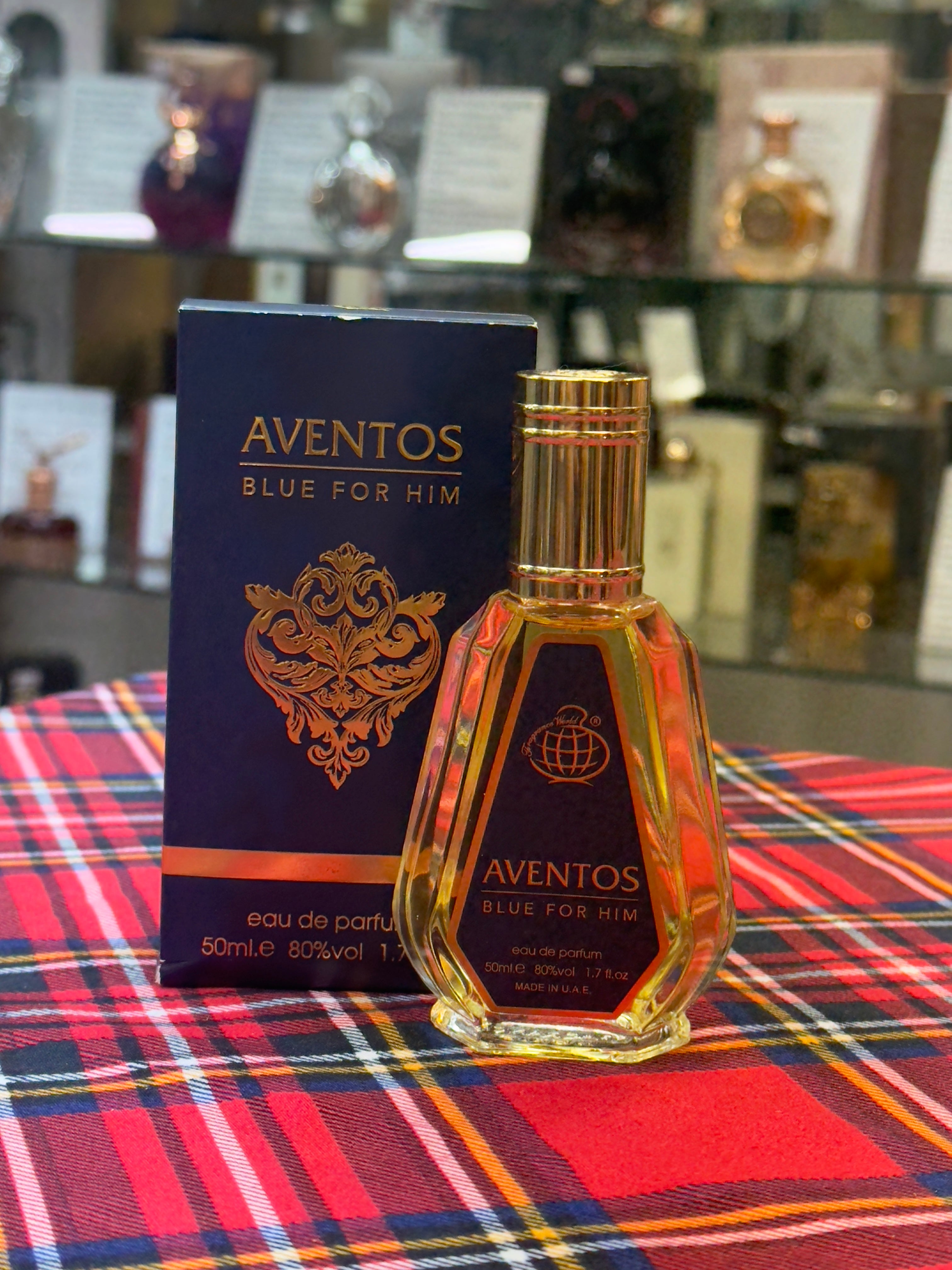 Aventos Blue for Him | 50ml | Fragrance World | EDP